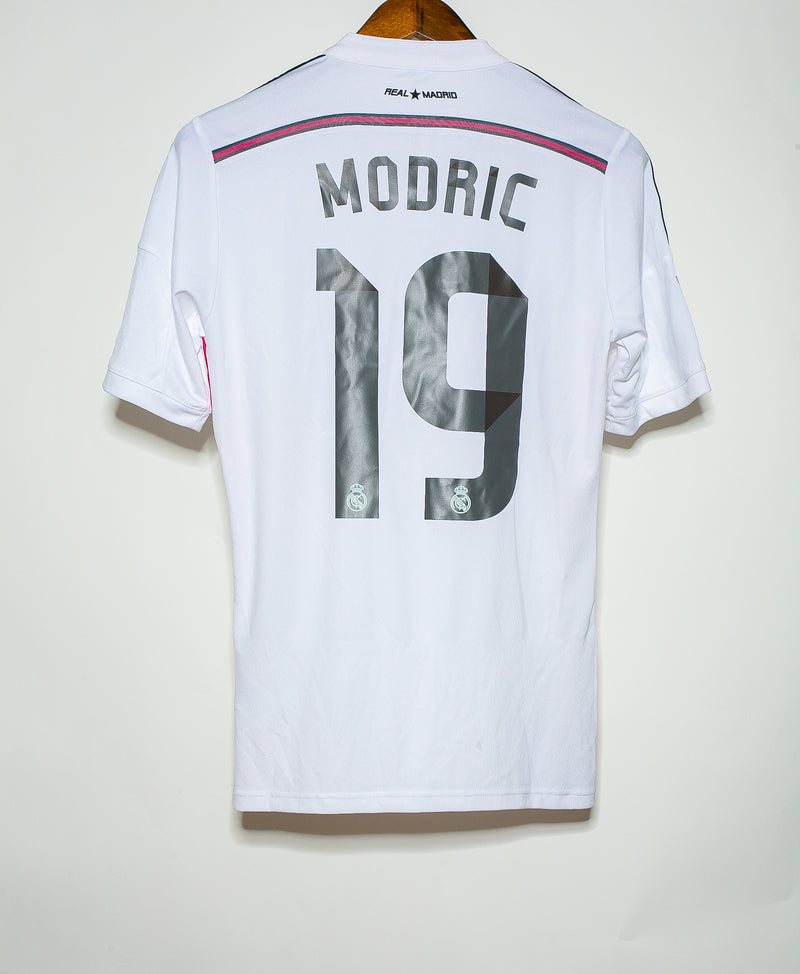 Real Madrid 2014-15 Modric Home Kit (XS)
