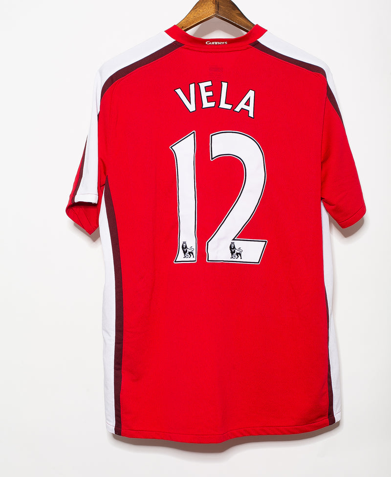 Arsenal 2008-09 Vela Home Kit (L)