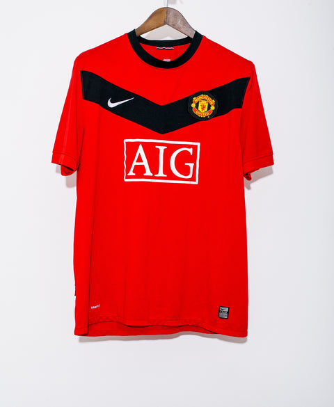 2009 - 2010 Manchester United Home Kit #8 Anderson ( XL )