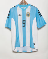 Argentina 2002 Batistuta Home Kit (L)