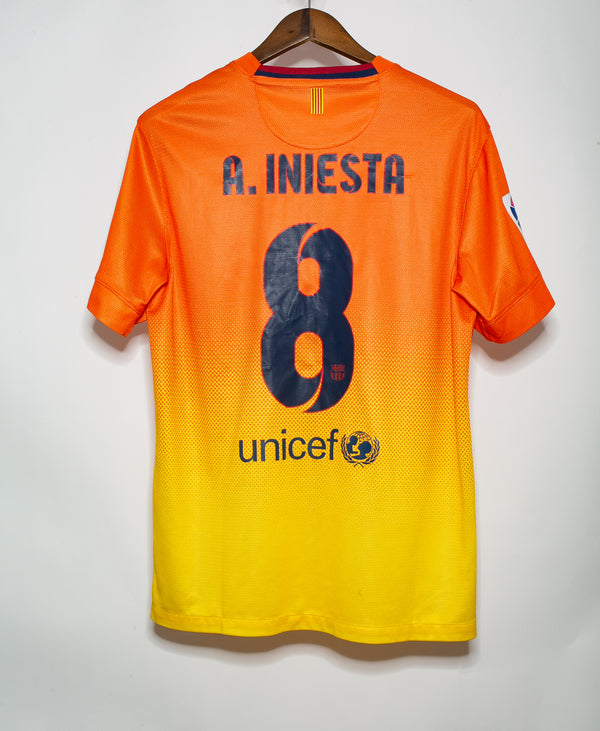 Barcelona 2012-13 Iniesta Away Kit (M)