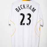 LA Galaxy 2007-08 Beckham Home Kit (XL)