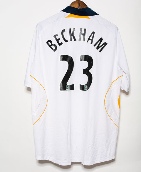 LA Galaxy 2007-08 Beckham Home Kit (XL)