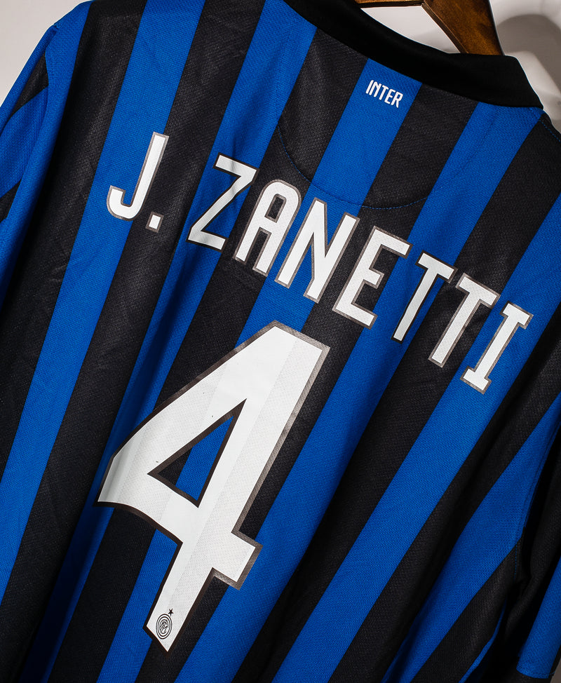 Inter Milan 2011-12 Zanetti Home Kit (XL)