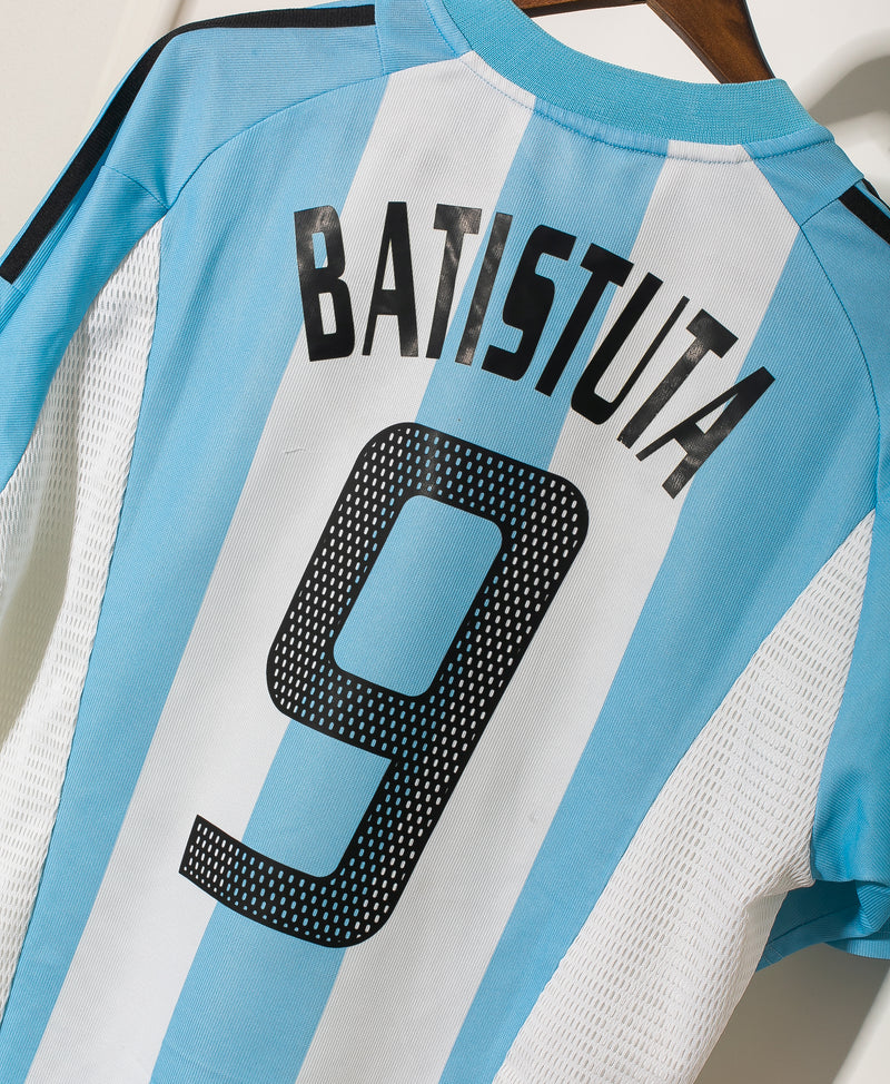 Argentina 2002 Batistuta Home Kit (L)