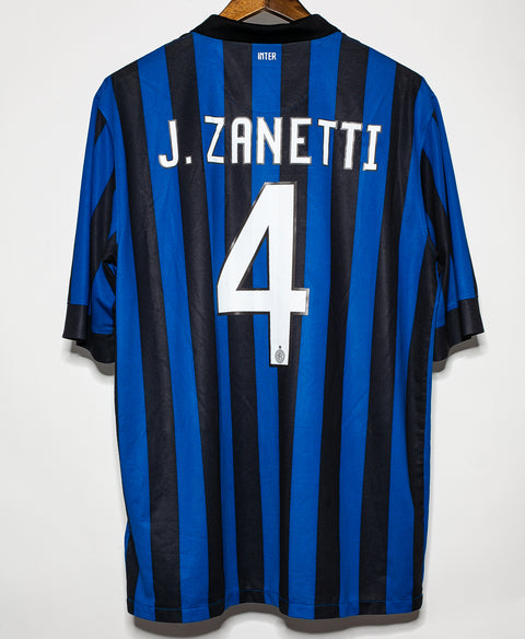 Inter Milan 2011-12 Zanetti Home Kit (XL)