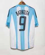 Argentina 2002 Batistuta Home Kit (L)