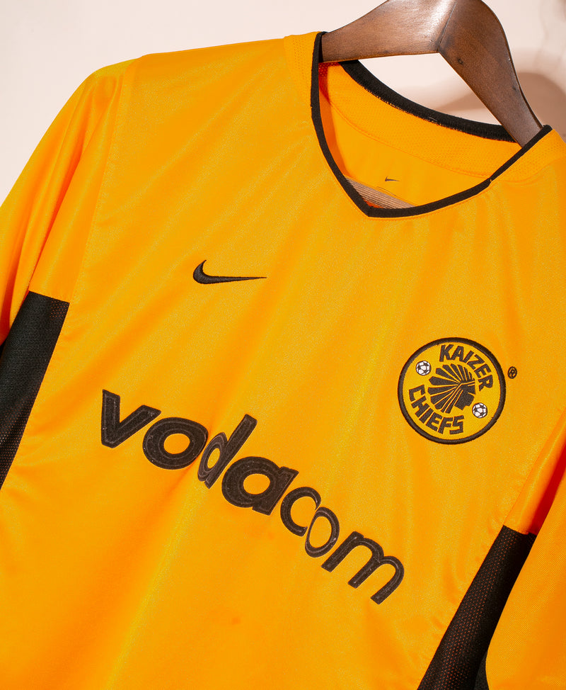 KAIZER CHIEFS 2004 2005 AWAY SHIRT FOOTBALL SOCCER JERSEY NIKE MENS SIZE M