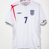 England 2006 Beckham Home Kit (XL)