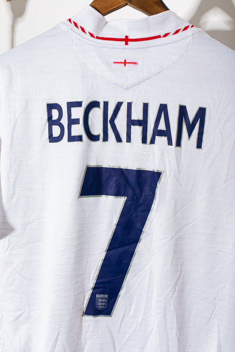 England 2006 Beckham Home Kit (XL)