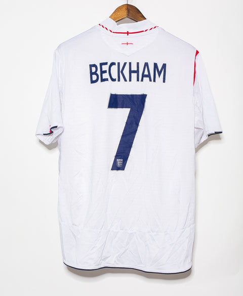 England 2006 Beckham Home Kit (XL)