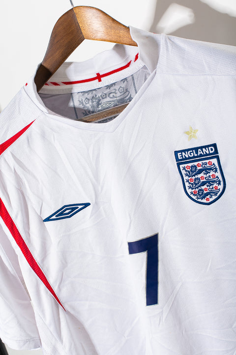 England 2006 Beckham Home Kit (XL)