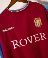 Aston Villa 2003-04 Dublin Home Kit (L)