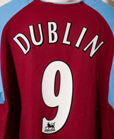 Aston Villa 2003-04 Dublin Home Kit (L)