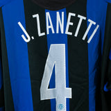 Inter Milan 2004-05 Zanetti Home Kit (XL)