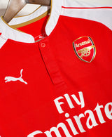Arsenal 2015-16 Arteta Home Kit (S)
