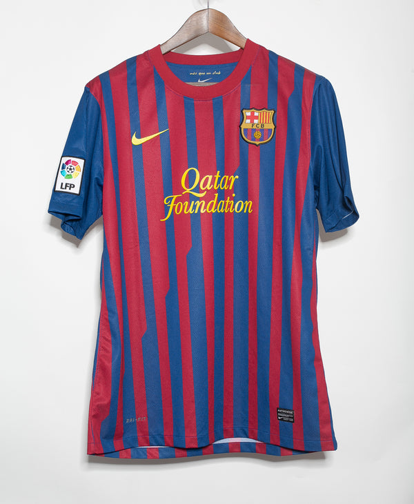 Barcelona 2011-12 Home Shirt Messi #10 (Excellent) L – Classic Football Kit