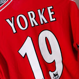 Manchester United 1998-99 Yorke Home Kit (L)