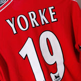 Manchester United 1998-99 Yorke Home Kit (L)