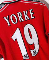 Manchester United 1998-99 Yorke Home Kit (L)