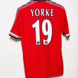 Manchester United 1998-99 Yorke Home Kit (L)