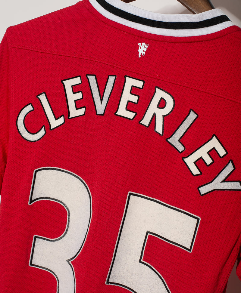 Manchester United 2011-12 Cleverley Home Kit (S)