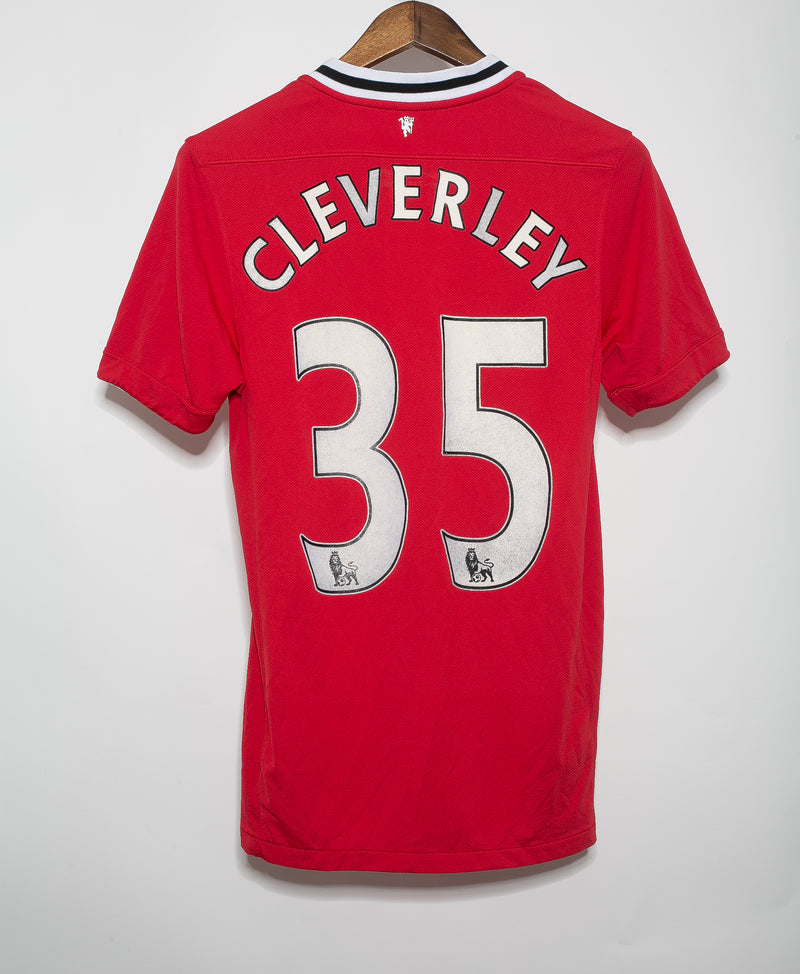 Manchester United 2011-12 Cleverley Home Kit (S)