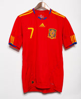 Spain 2010 David Villa Home Kit (L)