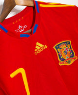 Spain 2010 David Villa Home Kit (L)