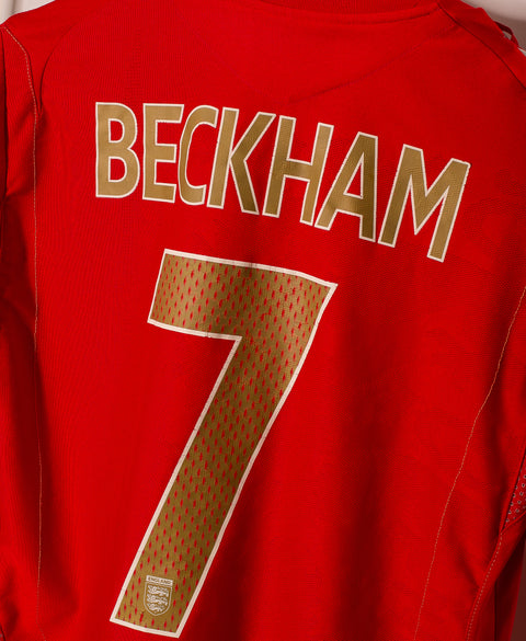 England 2006 Beckham Away Kit (M)