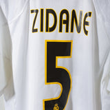 Real Madrid 2004-05 Zidane Home Kit (L)