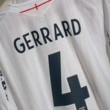 England 2008 Gerrard Home Kit (L)