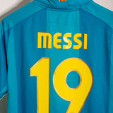 Barcelona 2007-08 Messi Away Kit (L)