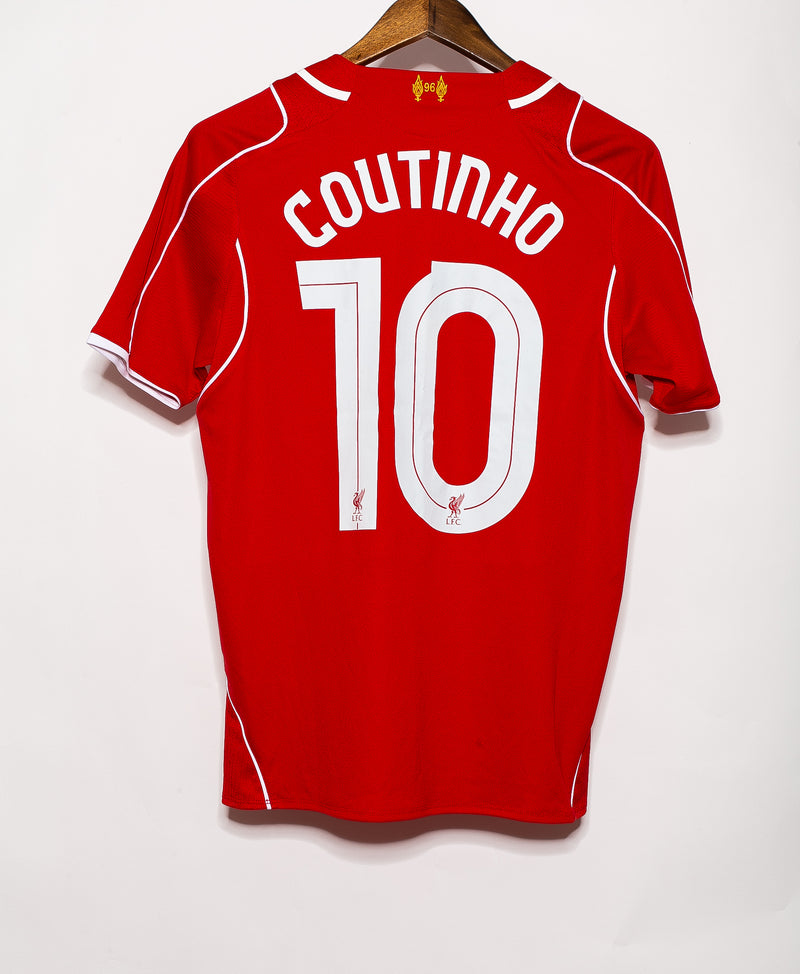 Liverpool 2014-15 Coutinho Home Kit (S)
