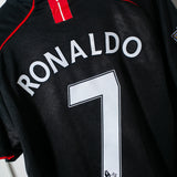 Manchester United 2007-08 Ronaldo Away Kit (L)