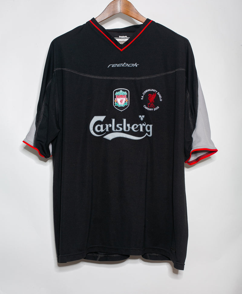 Liverpool 2002-03 Baros Cup Match Home Kit (2XL)