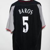 Liverpool 2002-03 Baros Cup Match Home Kit (2XL)