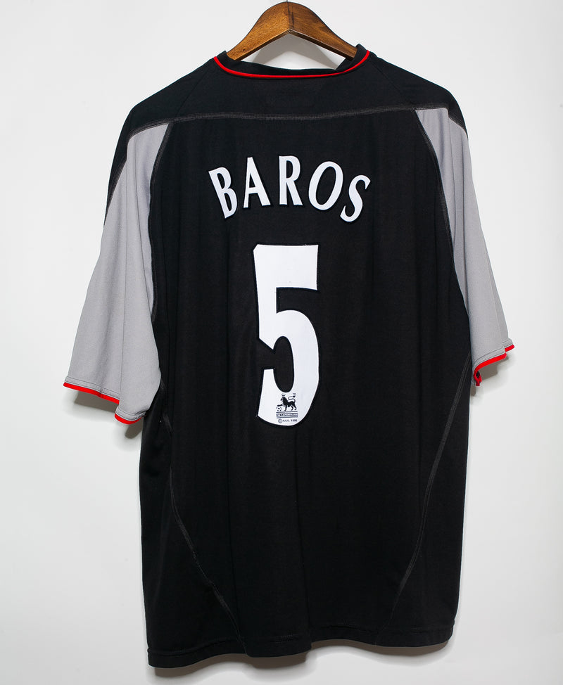 Liverpool 2002-03 Baros Cup Match Home Kit (2XL)