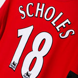 Manchester United 2002-03 Scholes Home Kit (L)