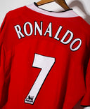 Manchester United 2004-05 Ronaldo Home Kit (2XL)