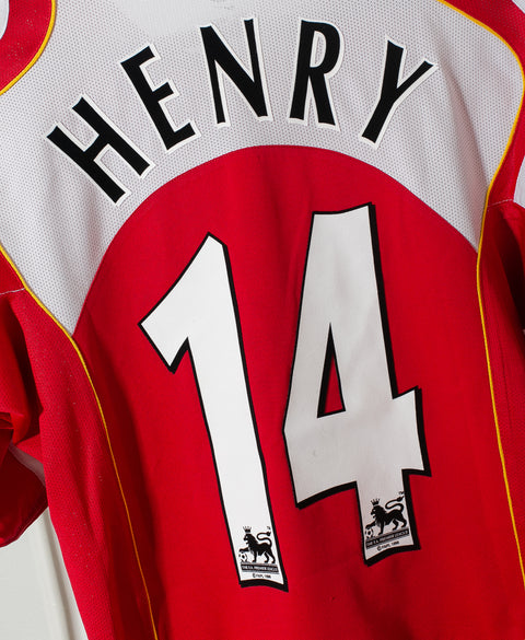 Arsenal 2004-05 Henry Home Kit (L)