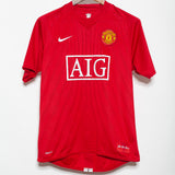 Manchester United 2007-08 Berbatov Home Kit (M)