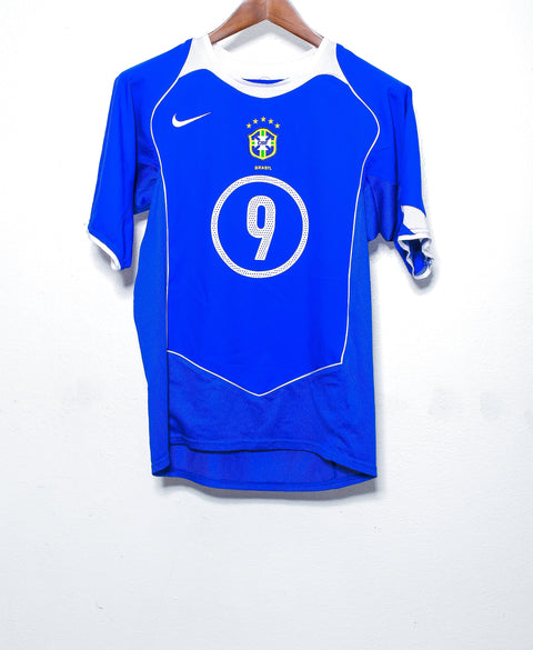 2004 Brazil Away #9 Ronaldo ( S )