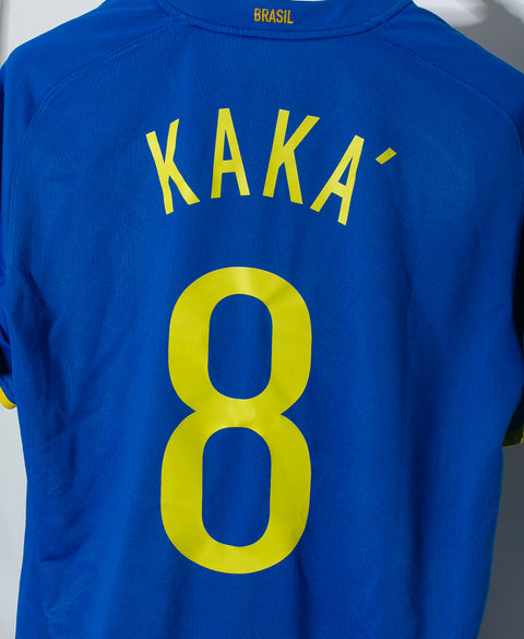 2008 Brazil Away #8 Kaka ( L )