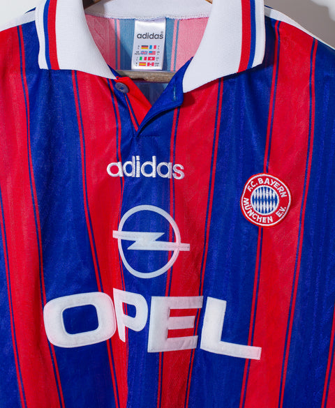 1995 Bayern Munich Home #21 Zickler ( L )