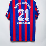 1995 Bayern Munich Home #21 Zickler ( L )