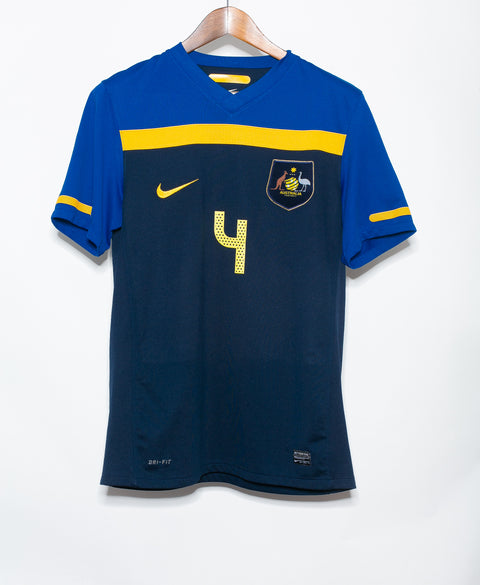 2010 Australia Away #4 Cahill ( M )