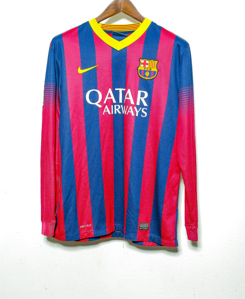 2011 - 2012 FC Barcelona Home LS #11 Neymar #11 ( L )