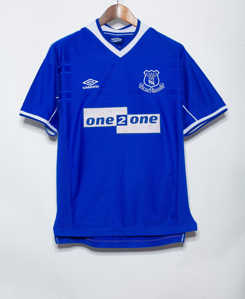 1999 Everton Home #23 Joe Max-Moore ( L )