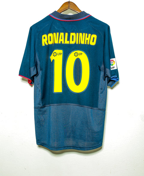 2003 FC Barcelona Third #10 Ronaldinho ( L )